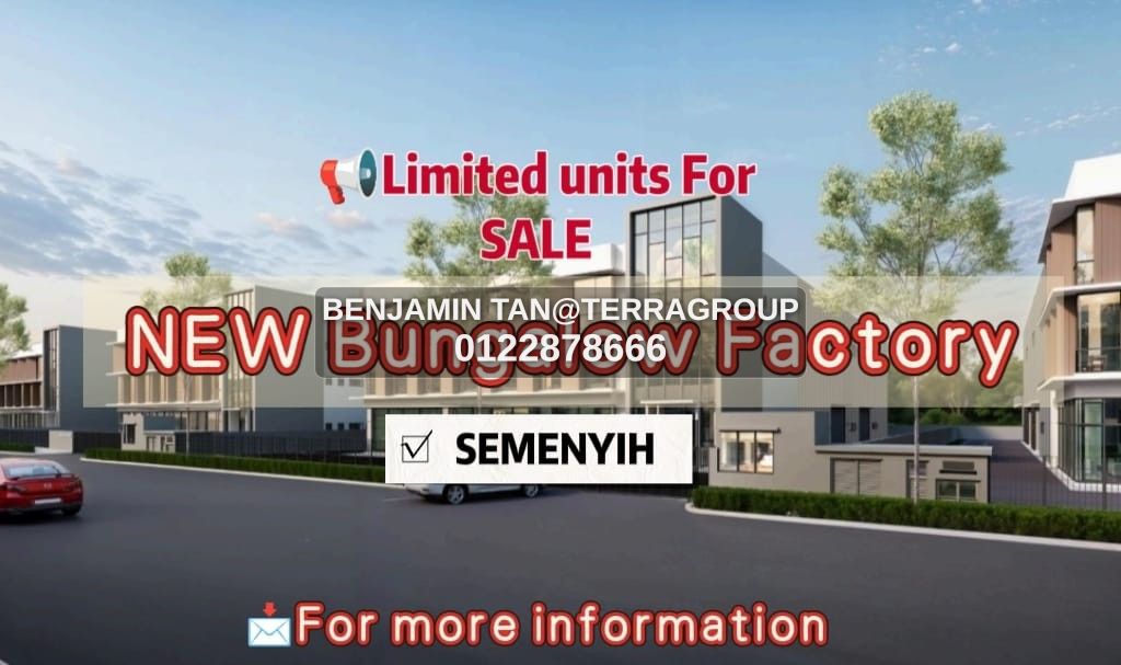 New Launch Bungalow Factory in Semenyih