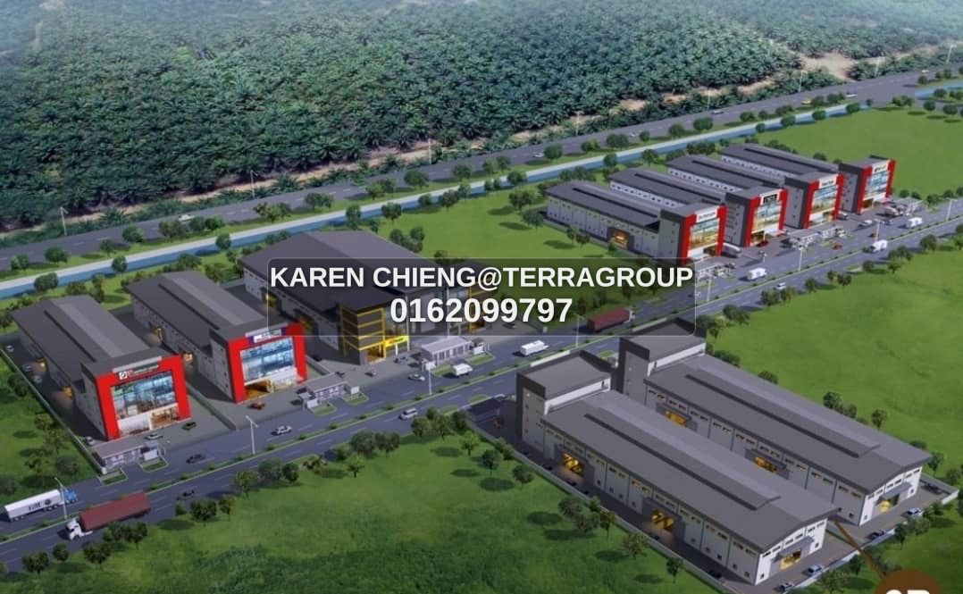 SKI kapar bungalow Factory 1acre for RENT