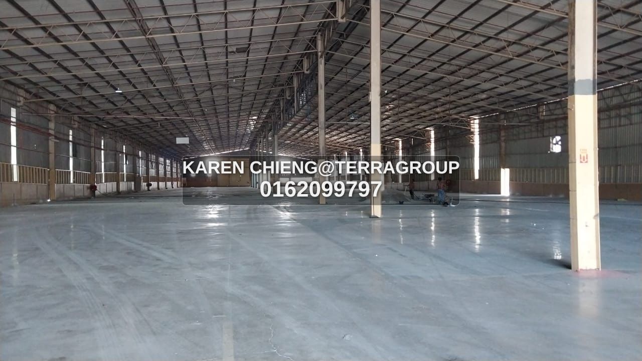 Kapar 1.5ac Semi D factory power 1200amp for RENT