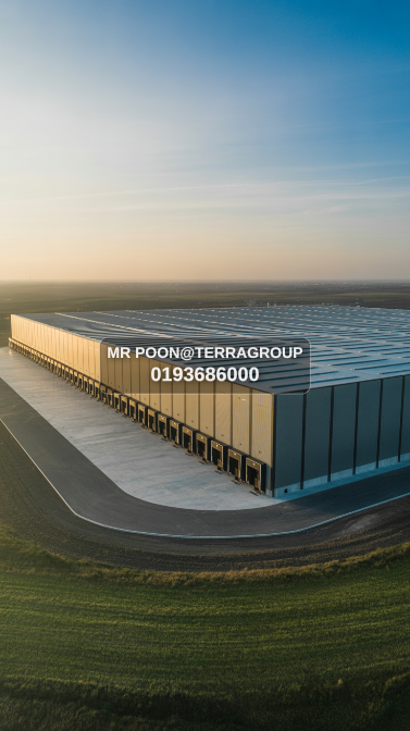 Suit automation warehouse with 30m ceiling height