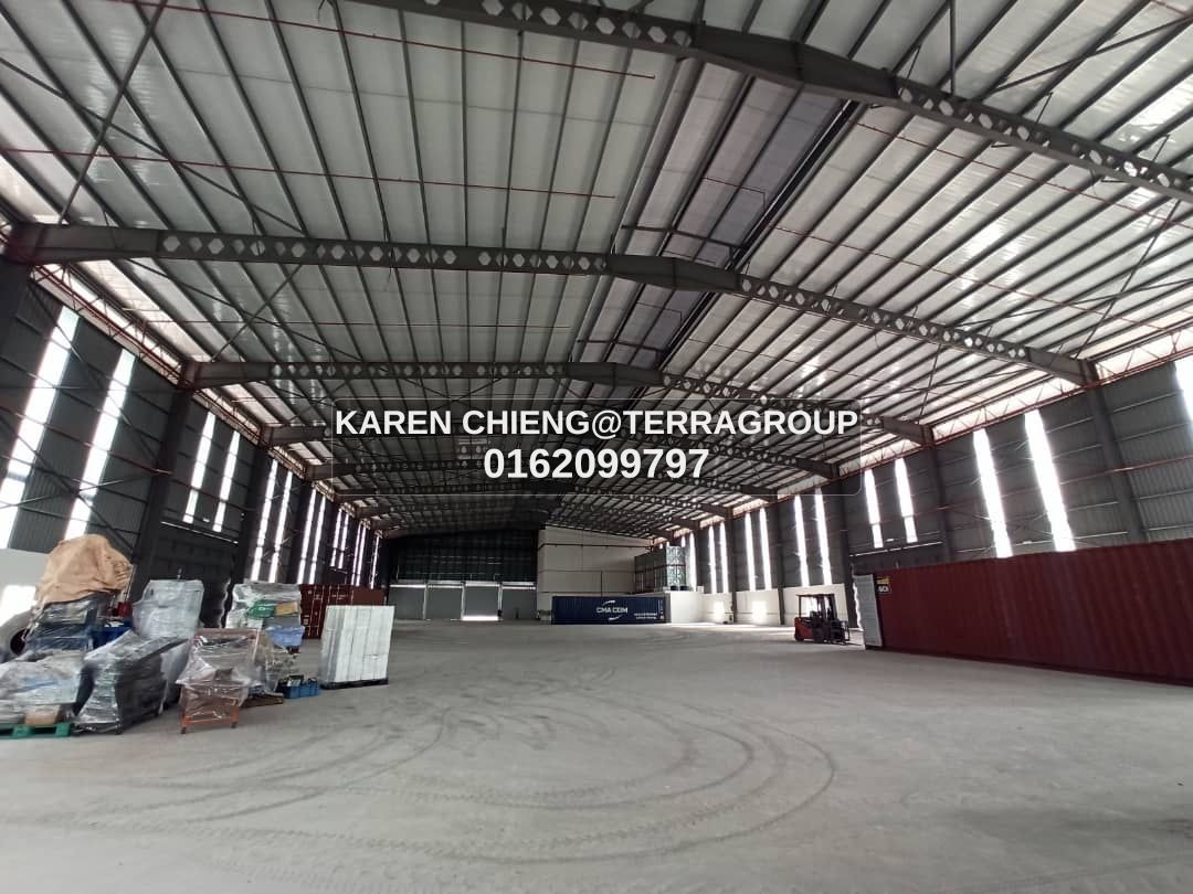 Shah alam factory BU 33ksft w gas 1650amp for RENT