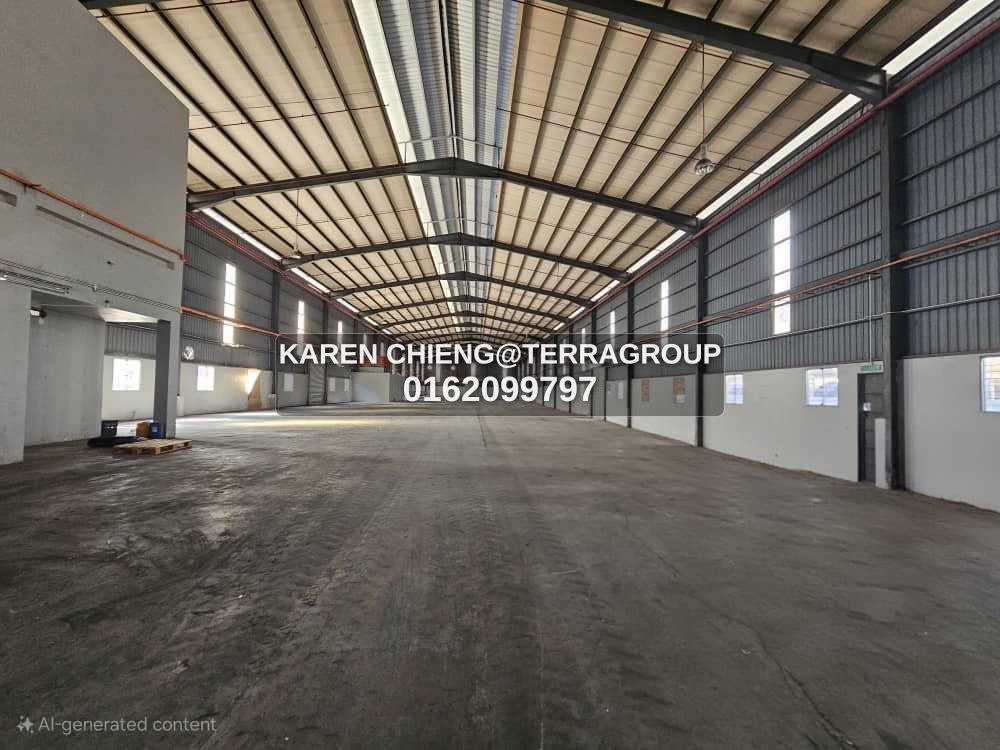 Telok Panglima garang 1.37ac with Bu 38ksft RENT