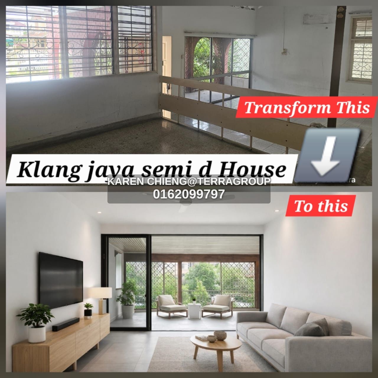 Klang Jaya Semi D house Basic G&G Land 334m2 SALE