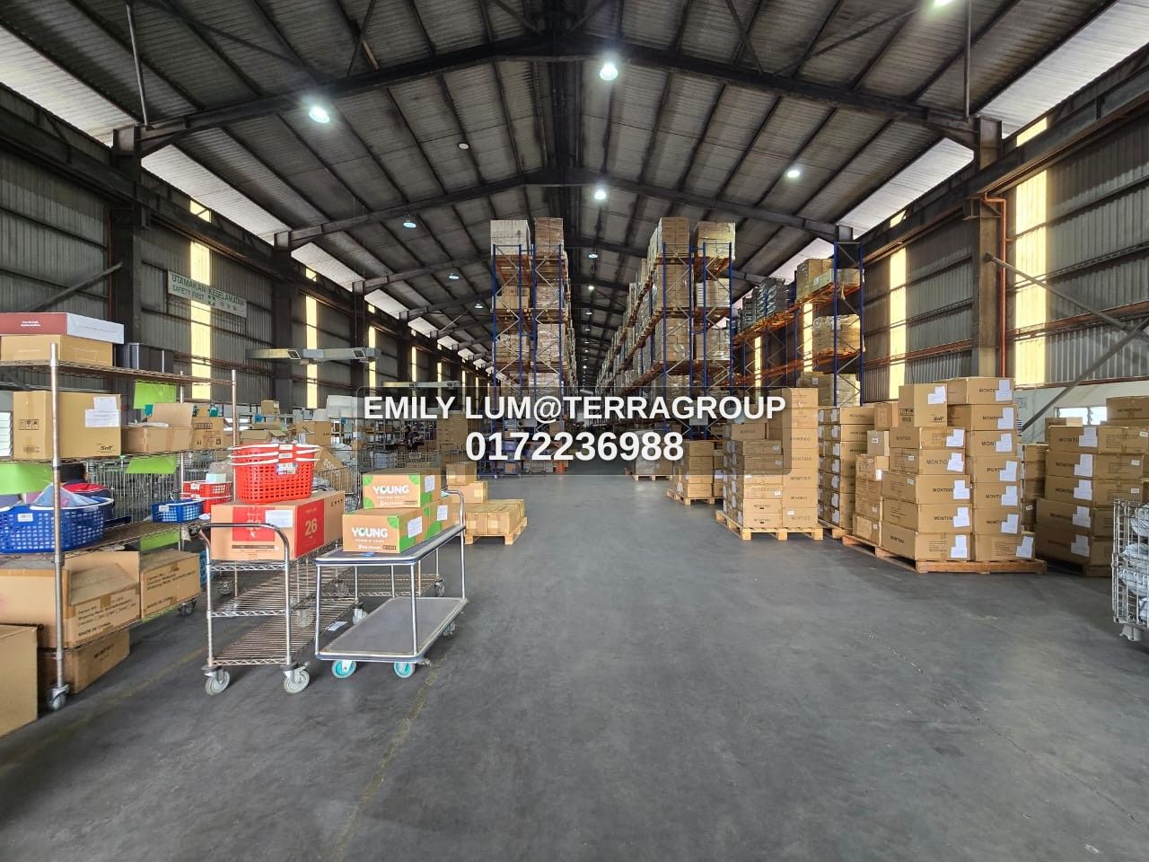 Detached Factory with CF for RENT in subang Jaya