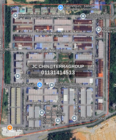 1.5 Sty Light Factory For Rent @ Nilai 7 – 30x100