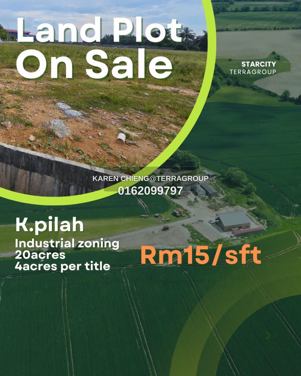 Kuala Pilah Industrial zone freehold land SALE