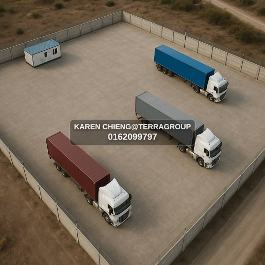 West Port industrial land 3acres RENT